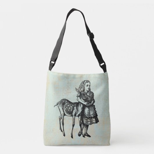 Sac Ajustable Alice avec Fawn Alice au pays des merveilles (Dos)