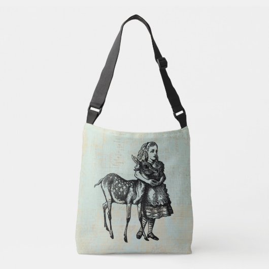 Sac Ajustable Alice avec Fawn Alice au pays des merveilles (Devant)