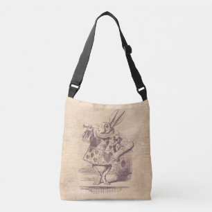 Sac Ajustable Alice Vintage du lapin blanc Herald au pays des me