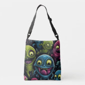 Sac Ajustable alien amour crâne drôle bonne humeur chanceux (Dos)