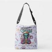 Sac Ajustable Alien ici pour le café (Devant)