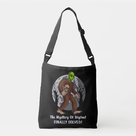 Sac Ajustable Alien spatial Bigfoot Conspiration Mystère résolu  (Devant)