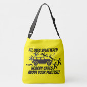 SAC AJUSTABLE ALL LIVES SPLATTERED NOBODY CARES ABOUT YOUR  (Dos)