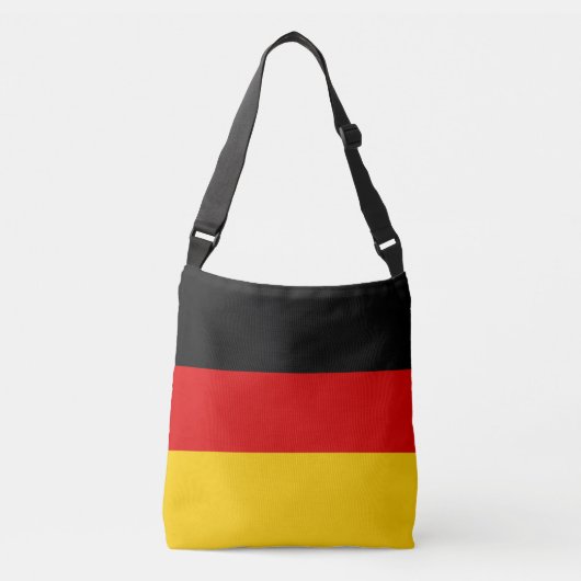 Sac Ajustable Allemagne Drapeau Couleurs Noir Rouge Or Deutsche (Devant)