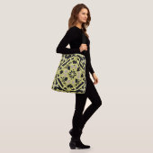 Sac Ajustable Allure Motif noir et or (Sur le modèle)