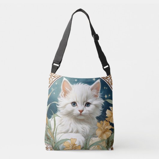 Sac Ajustable Alphonse Mucha Art Nouveau Kitten (Devant)