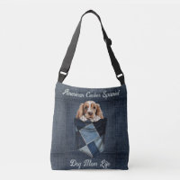 American Cocker Spaniel Chien Maman Pocket