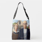 Sac Ajustable American gothique classique peinture Grant Wood (Dos)