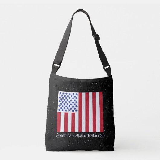 Sac Ajustable American State National avec drapeau (Devant)
