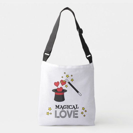 Sac Ajustable Amour magique - Noir (Devant)