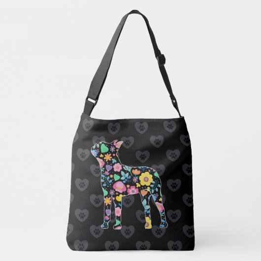 Sac Ajustable Amour mignon ma conception florale de Boston (Dos)