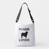 Sac Ajustable amoureux de berger australien aussie (Devant)