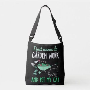 Sac Ajustable Amoureux des chats de jardinage   Funny Garden Wor