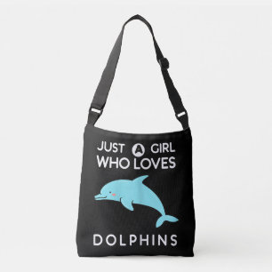 Sac Ajustable amoureux des dauphins juste une fille qui aime les