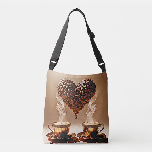 Sac Ajustable Amoureux du café (Devant)