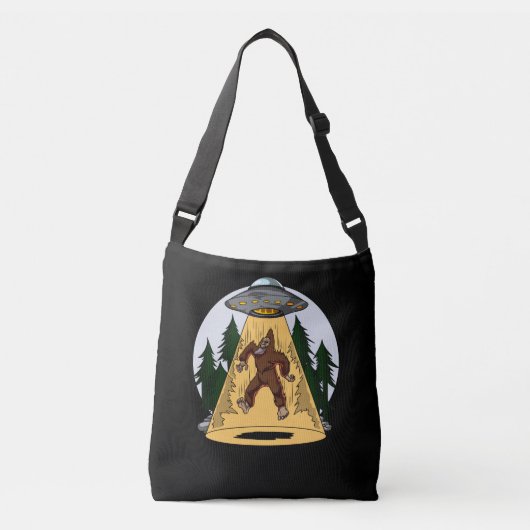 Sac Ajustable Amusant Bigfoot Alien Enlèvement espace OVNI (Devant)