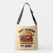 Sac Ajustable Amusant Pun Alimentaire Bacon Lover Cheeseburger D (Devant)