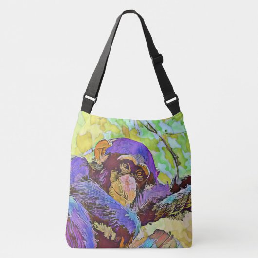 Sac Ajustable animal smartmix - chimpanzé 3 (Devant)