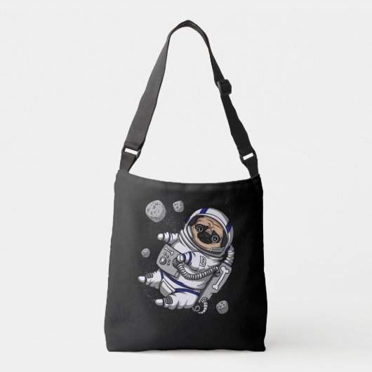 Sac Ajustable Animaux de compagnie cosmique de l'astronaute spat (Devant)