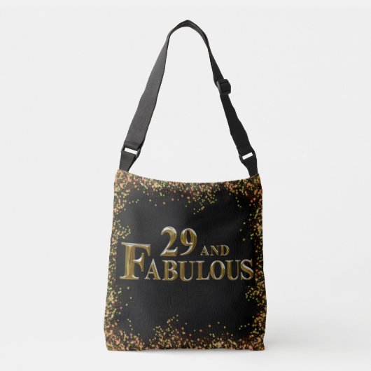 Sac Ajustable Anniversaire 29 ans (Devant)