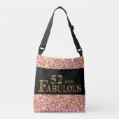 Sac Ajustable Anniversaire 52 ans (Devant)