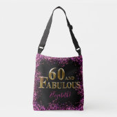 Sac Ajustable Anniversaire 60 ans (Devant)
