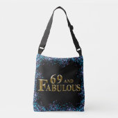 Sac Ajustable Anniversaire 69 ans (Devant)