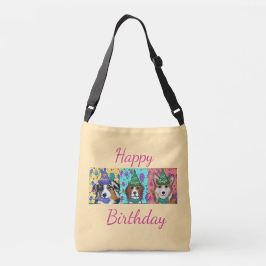 SAC AJUSTABLE ANNIVERSAIRE CORGI (Dos)