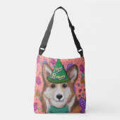SAC AJUSTABLE ANNIVERSAIRE CORGI (Devant)