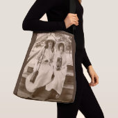 Sac Ajustable appareil photo pour filles imprimer vers 1910 (De près)