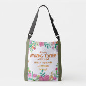 Sac Ajustable Appréciation de l'enseignant Extraordinaire Signet (Devant)