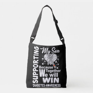 Sac Ajustable Appuyer mon fils Mois de sensibilisation au diabè
