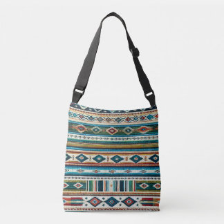 Sac Ajustable "AQUA" ADJUSTABLE TOTE - Mexican-Style Weave