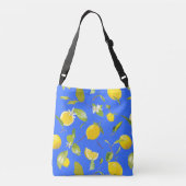 Sac Ajustable Aquarelle Citron et Feuilles 13 (Dos)