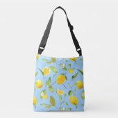Sac Ajustable Aquarelle Citron & Feuilles 3 (Devant)