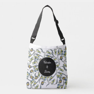 Sac Ajustable Aquarelle des olives magiques peinte à la main