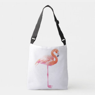 Sac Ajustable aquarelle Flamant rose