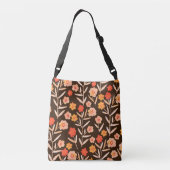 Sac Ajustable Aquarelle Florale : Texture tirée à la main (Dos)