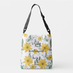 Sac Ajustable Aquarelle Jaune Daisées Carrosserie
