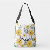 Sac Ajustable Aquarelle Jaune Daisées Carrosserie (Devant)