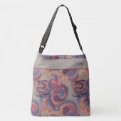 Sac Ajustable Aquarelle kaki et colorée (Dos)
