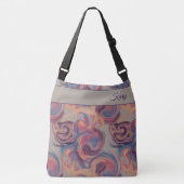 Sac Ajustable Aquarelle kaki et colorée (Devant)