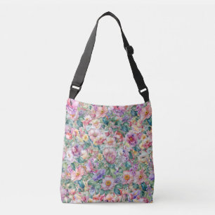 Sac Ajustable Aquarelle motif floral, Arrière - plan floral