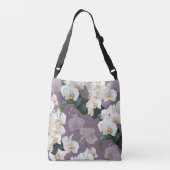 Sac Ajustable Aquarelle orchidée lavande foncée. (Dos)