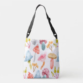 Sac Ajustable Aquarelle Pastel Champignons (Dos)