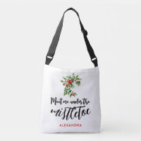 Aquarelle Stylidh Christmas Red Mistletoe