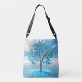 Sac Ajustable Arbre bleu cristal (Dos)