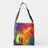 Sac Ajustable Arbre coloré d'amour (Dos)