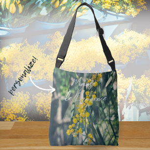 Sac Ajustable Arbre Mimosa aux fleurs jaunes