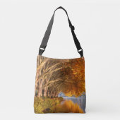 Sac Ajustable Arbres d'automne sur un lac (Devant)